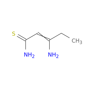 2-Pentenethioamide, 3-amino-