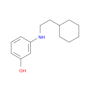 Phenol, 3-(cyclohexylethylamino)-