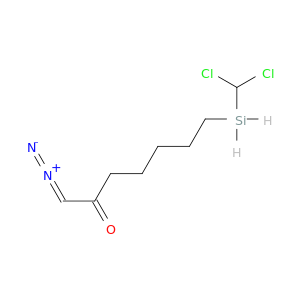 2-Heptanone, 1-diazo-7-(dichloromethylsilyl)-