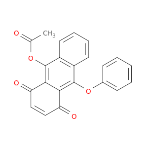 1,4-Anthracenedione, 9-(acetyloxy)-10-phenoxy-