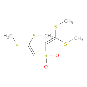 Ethene, 1,1'-sulfonylbis[2,2-bis(methylthio)-
