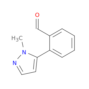 2-(1-methyl-1H-pyrazol-5-yl)benzaldehyde