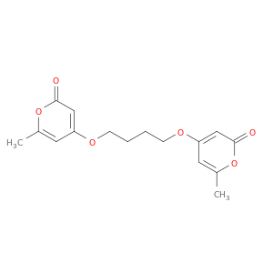 2H-Pyran-2-one, 4,4'-[1,4-butanediylbis(oxy)]bis[6-methyl-