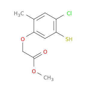 Acetic acid, (4-chloro-5-mercapto-2-methylphenoxy)-, methyl ester