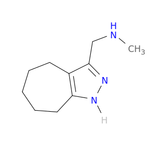 (1,4,5,6,7,8-HEXAHYDROCYCLOHEPTA[C]PYRAZOL-3-YLMETHYL)METHYLAMINE