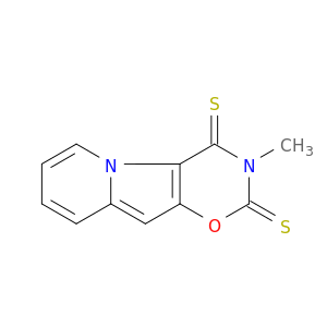 2H-1,3-Oxazino[6,5-b]indolizine-2,4(3H)-dithione, 3-methyl-