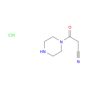 3-Oxo-3-(哌嗪-1-基)丙腈盐酸盐