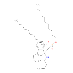Phosphonic acid, [9-(butylamino)-9H-fluoren-9-yl]-, diundecyl ester