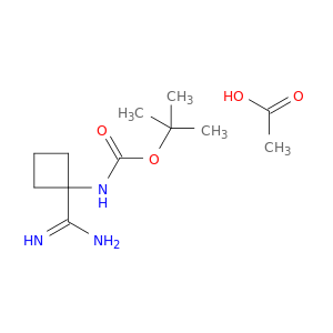 Acetic Acid, tert-Butyl N-(1-Carbamimidoylcyclobutyl)carbamate