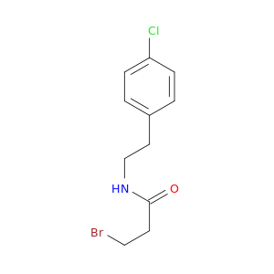 Propanamide, 3-bromo-N-[2-(4-chlorophenyl)ethyl]-