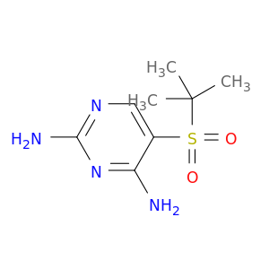 5-(叔丁基磺酰基)嘧啶-2,4-二胺