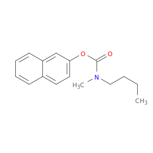 Carbamic acid, butylmethyl-, 2-naphthalenyl ester