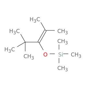 Silane, [[1-(1,1-dimethylethyl)-2-methyl-1-propenyl]oxy]trimethyl-
