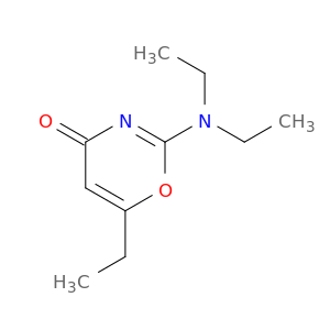4H-1,3-Oxazin-4-one, 2-(diethylamino)-6-ethyl-