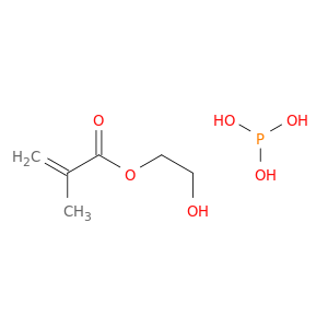2-Propenoic acid, 2-methyl-, 2-hydroxyethyl ester, phosphite