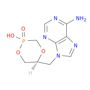 9H-Purin-6-amine,9-[[(5S)-2-hydroxy-2-oxido-1,4,2-dioxaphosphorinan-5-yl]methyl]-