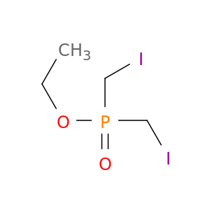 Phosphinic acid,bis(iodomethyl)-, monoethyl ester (9CI)