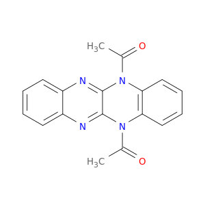 Quinoxalino[2,3-b]quinoxaline, 5,12-diacetyl-5,12-dihydro-