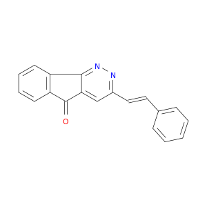 3-[(1E)-2-苯基乙烯基]-5H-Indeno[1,2-C]Pyridazin-5-one