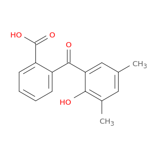 Benzoic acid, 2-(2-hydroxy-3,5-dimethylbenzoyl)-