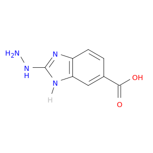 1H-Benzimidazole-6-carboxylicacid, 2-hydrazinyl-