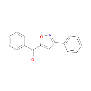 Methanone, phenyl(3-phenyl-5-isoxazolyl)-