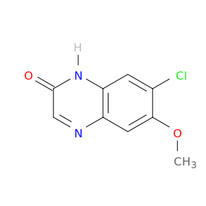 2(1H)-Quinoxalinone, 7-chloro-6-methoxy-