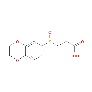 3-(2,3-dihydro-1,4-benzodioxine-6-sulfinyl)propanoic acid