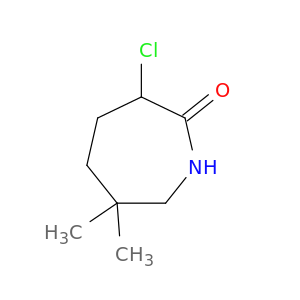 2H-Azepin-2-one, 3-chlorohexahydro-6,6-dimethyl-