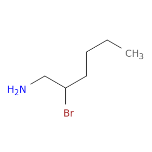 1-Hexanamine, 2-bromo-