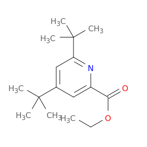 2-Pyridinecarboxylic acid, 4,6-bis(1,1-dimethylethyl)-, ethyl ester