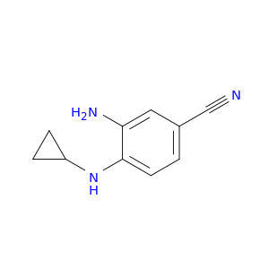 Benzonitrile, 3-amino-4-(cyclopropylamino)-