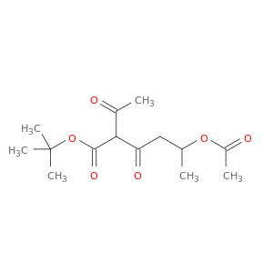 1,1-二甲基乙基2-乙酰基-5-(乙酰氧基)-3-氧己酸酯