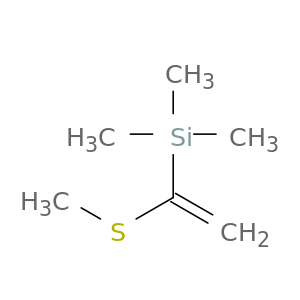 Silane, trimethyl[1-(methylthio)ethenyl]-