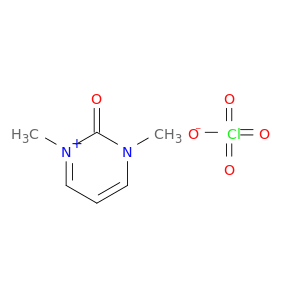 Pyrimidinium, 2,3-dihydro-1,3-dimethyl-2-oxo-, perchlorate