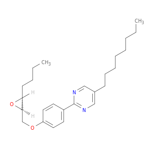 Pyrimidine, 2-[4-[[(2R,3R)-3-butyloxiranyl]methoxy]phenyl]-5-octyl-