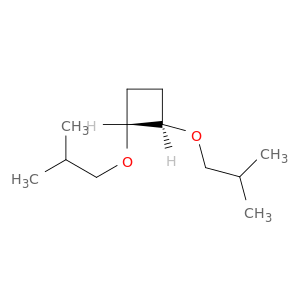 Cyclobutane, 1,2-bis(2-methylpropoxy)-, trans-