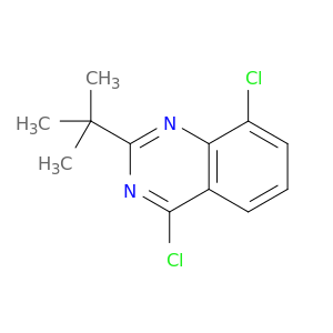Quinazoline,4,8-dichloro-2-(1,1-dimethylethyl)-