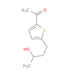 Ethanone, 1-[5-(3-hydroxybutyl)-2-thienyl]-