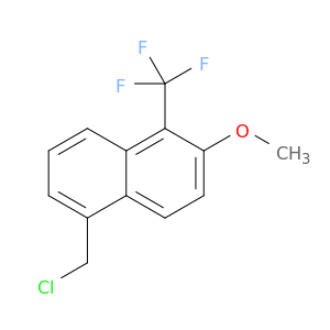 Naphthalene, 5-(chloromethyl)-2-methoxy-1-(trifluoromethyl)-