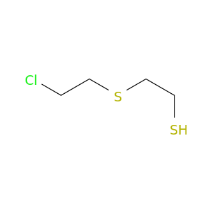 2-[(2-chloroethyl)sulfanyl]ethanethiol