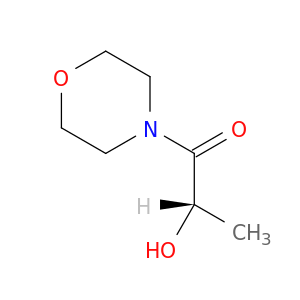 Morpholine, 4-[(2S)-2-hydroxy-1-oxopropyl]-