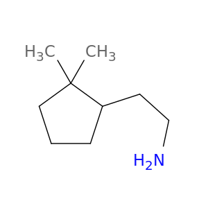 2-(2,2-dimethylcyclopentyl)ethan-1-amine
