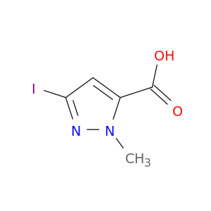 3-Iodo-1-methyl-1H-pyrazole-5-carboxylic acid