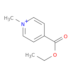 Pyridinium, 4-(ethoxycarbonyl)-1-methyl-