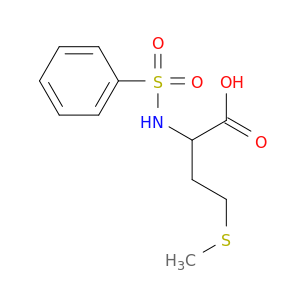 2-Benzenesulfonamido-4-(methylsulfanyl)butanoic Acid