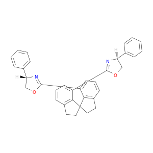 (R)-7,7Bis[(4S)-(phenyl)oxazol-2-yl)]-2,23,3tetrahydro-1,1spirobiindane, min. 97% (Ra,S,S)-SpiroBOX
