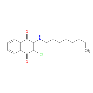 1,4-Naphthalenedione,2-chloro-3-(octylamino)-