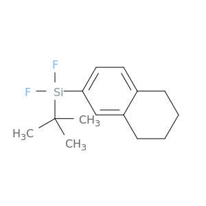 Silane, (1,1-dimethylethyl)difluoro(5,6,7,8-tetrahydro-2-naphthalenyl)-