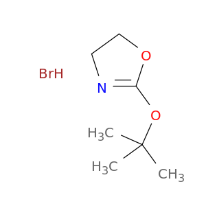 Oxazole, 2-(1,1-dimethylethoxy)-4,5-dihydro-, hydrobromide